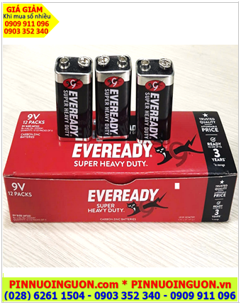 COMBO 01hộp =12viên Pin 9v Eveready 1222-SW1 chính hãng _Giá chỉ 245.000/Hộp 12viên